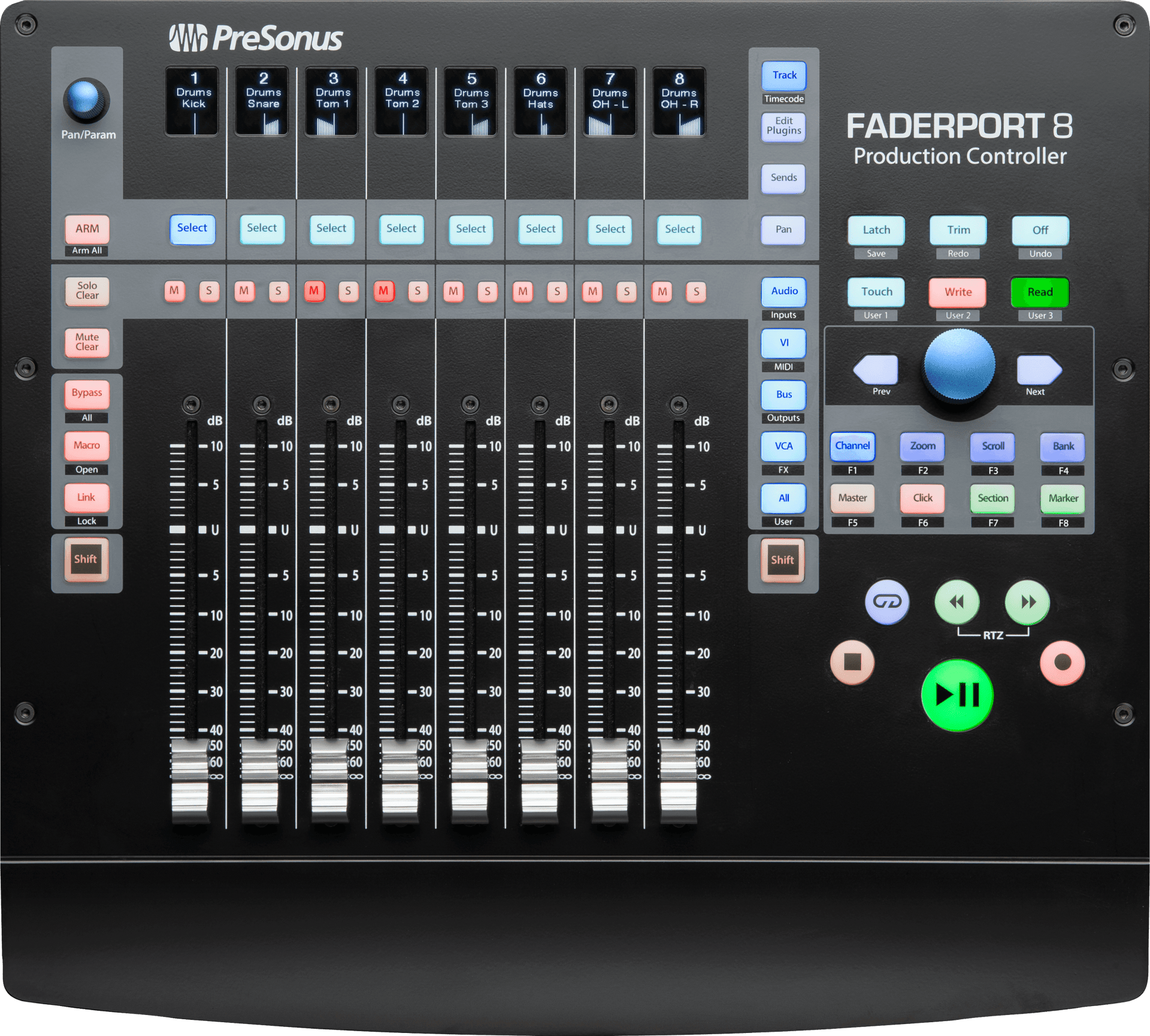 FaderPort® 8 DAW Controller – PreSonus FaderPort® 8 DAW Controller – PreSonus