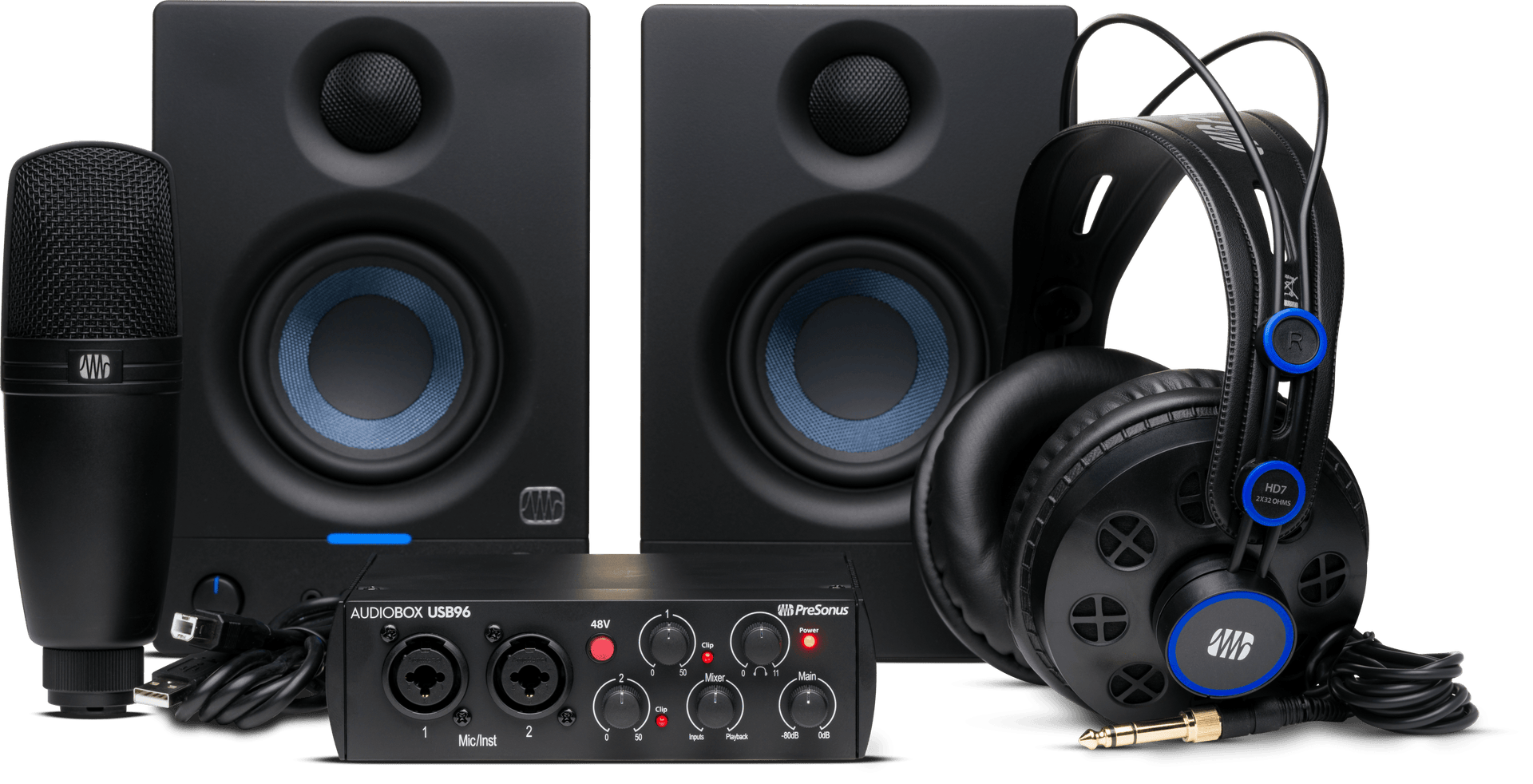 DTM・DAW PreSonus AudioBox USB 96 PRESONUS AUDIOBOX USB 96 – INTERFEJS AUDIO USB