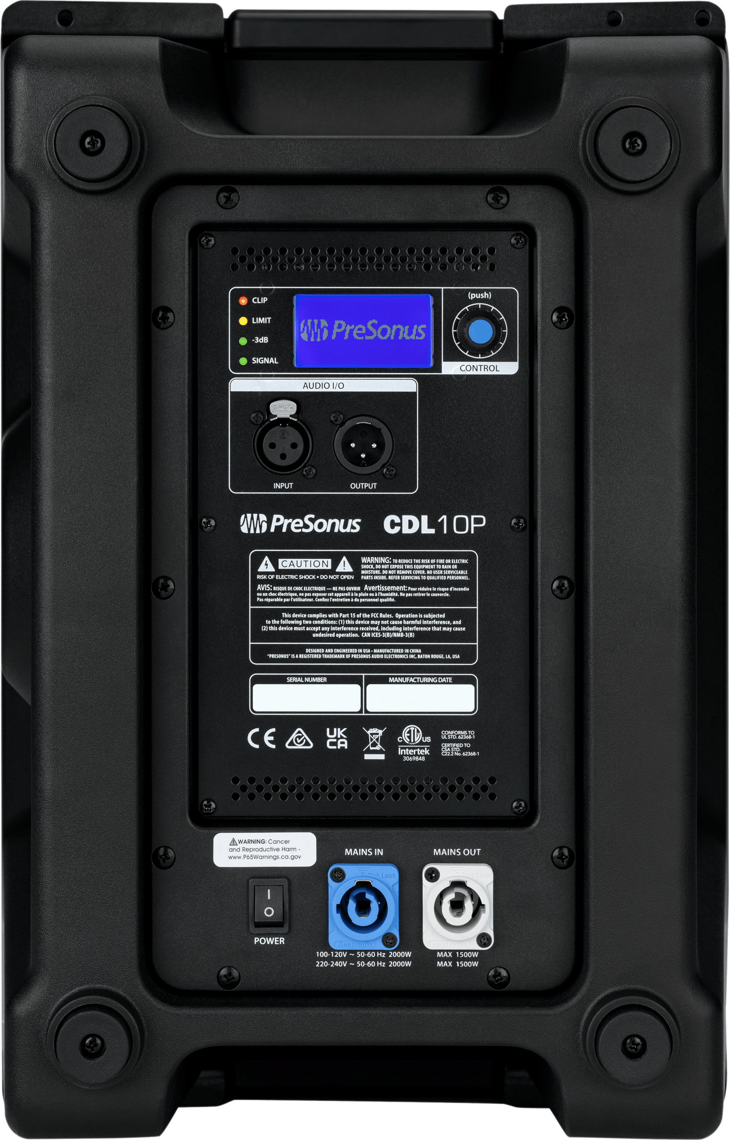 CDL10P Constant Directivity Sound Reinforcement Loudspeaker