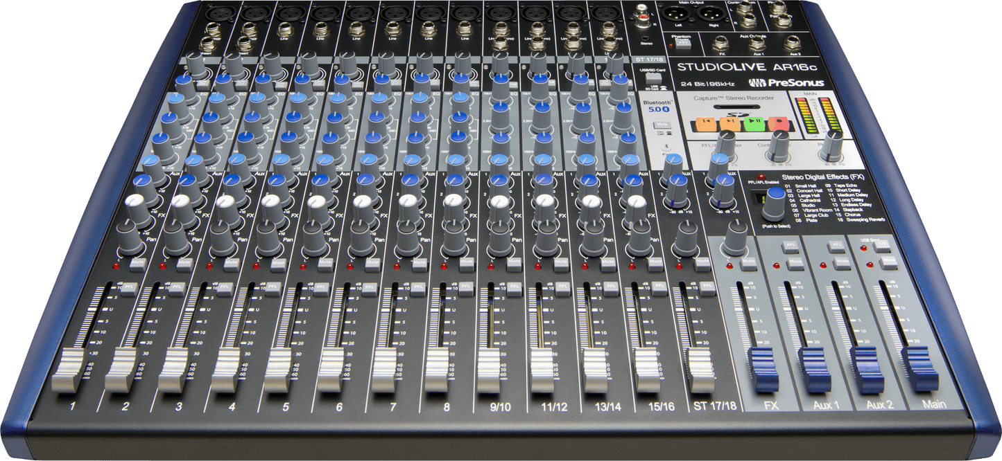 StudioLive AR16c Analog Mixer – PreSonus