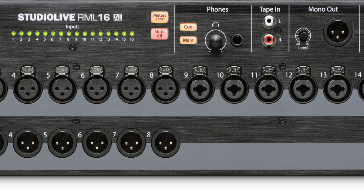 Studiolive Button StudioLive RML16AI – PreSonus